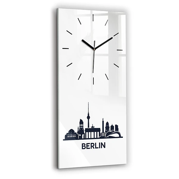 Vertikale Uhr Illustration der Stadt Berlin