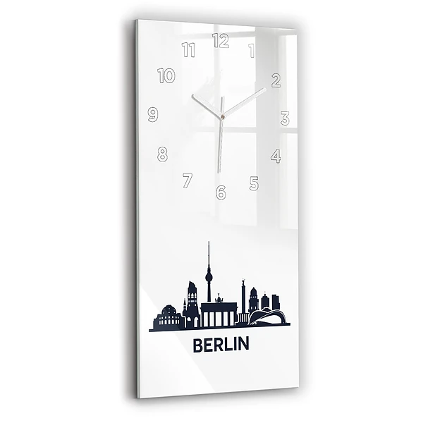 Vertikale Uhr Illustration der Stadt Berlin