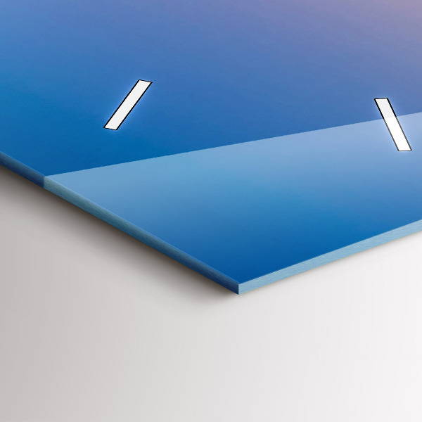 Vertikale Uhr mit motiv Hamburger Rathaus