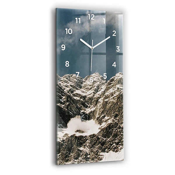 Vertikale Uhr mit motiv Watzmann Berge