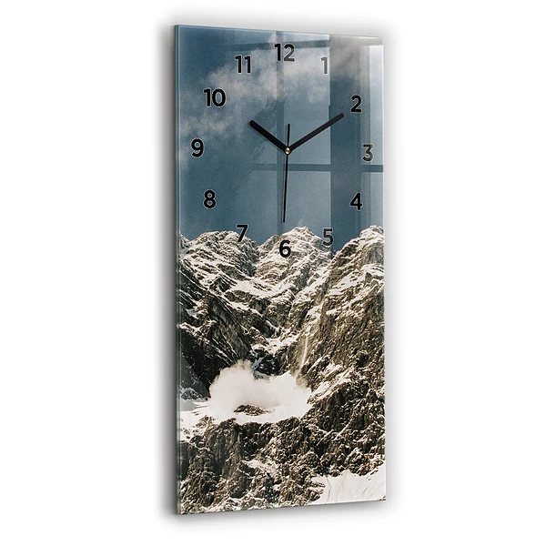 Vertikale Uhr mit motiv Watzmann Berge