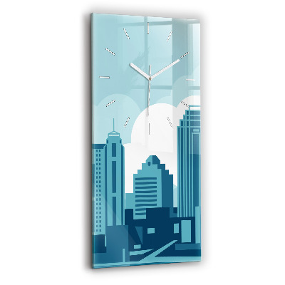 Vertikale Uhr mit motiv Architektur in den USA