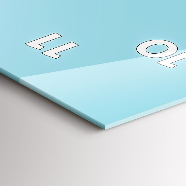 Vertikale Uhr mit motiv Architektur in den USA