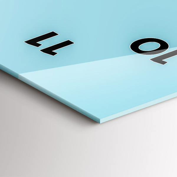 Vertikale Uhr mit motiv Architektur in den USA