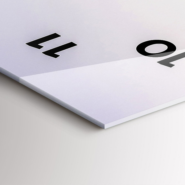 Vertikale Uhr See und Berge in den Pyrenäen