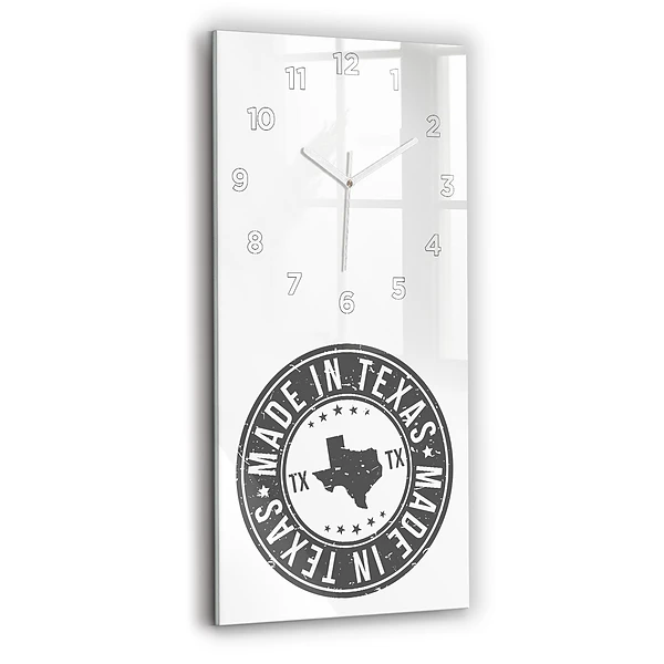 Vertikale Uhr Texas-Briefmarke