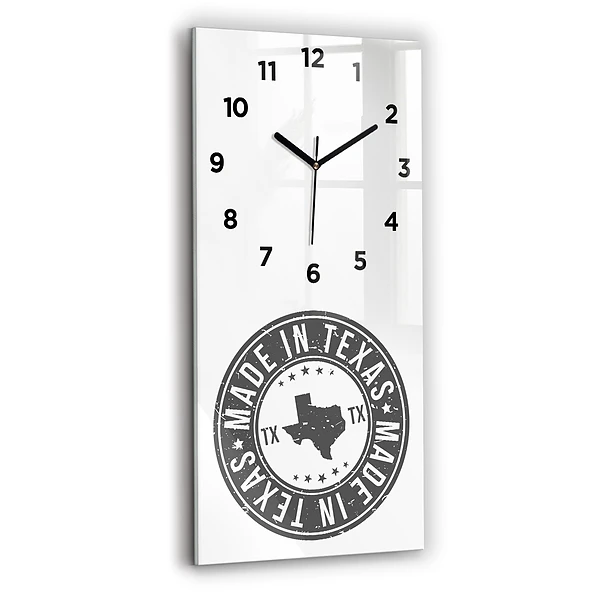 Vertikale Uhr Texas-Briefmarke