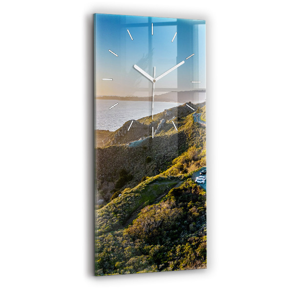 Vertikale Uhr mit motiv Straße in San Francisco