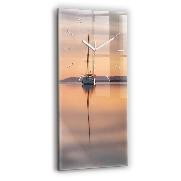 Vertikale Uhr mit motiv Balaton (Plattensee) USA