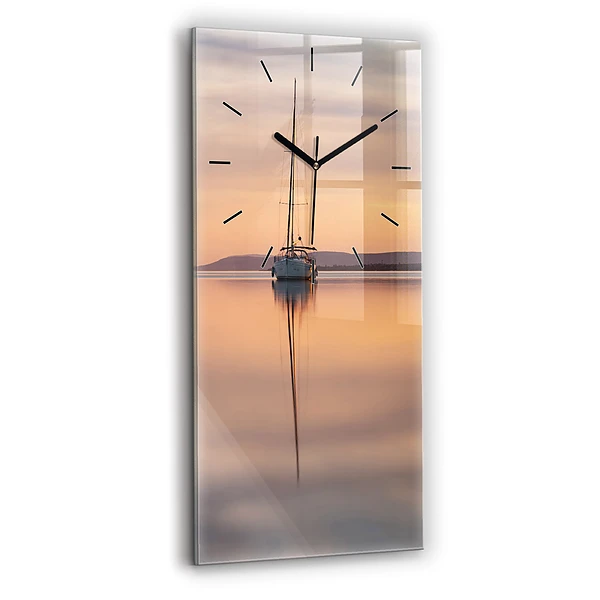 Vertikale Uhr mit motiv Balaton (Plattensee) USA