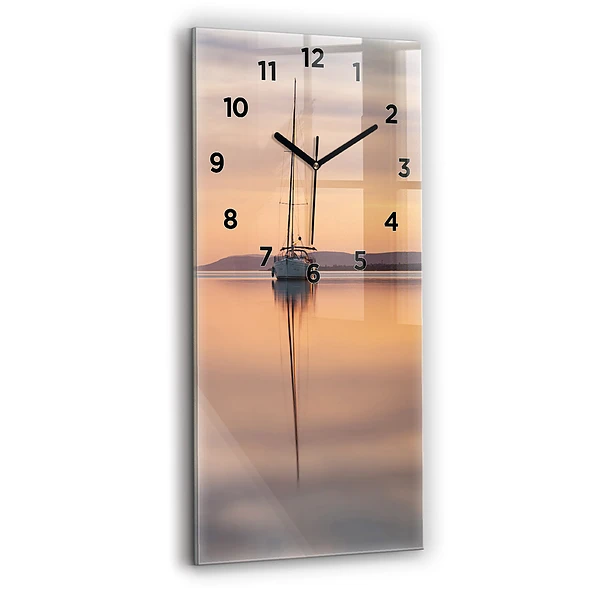 Vertikale Uhr mit motiv Balaton (Plattensee) USA