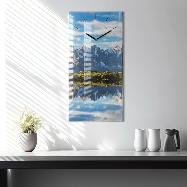 Vertikale Uhr Chamonix-Tal, Französische Alpen