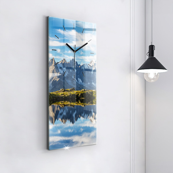 Vertikale Uhr Chamonix-Tal, Französische Alpen