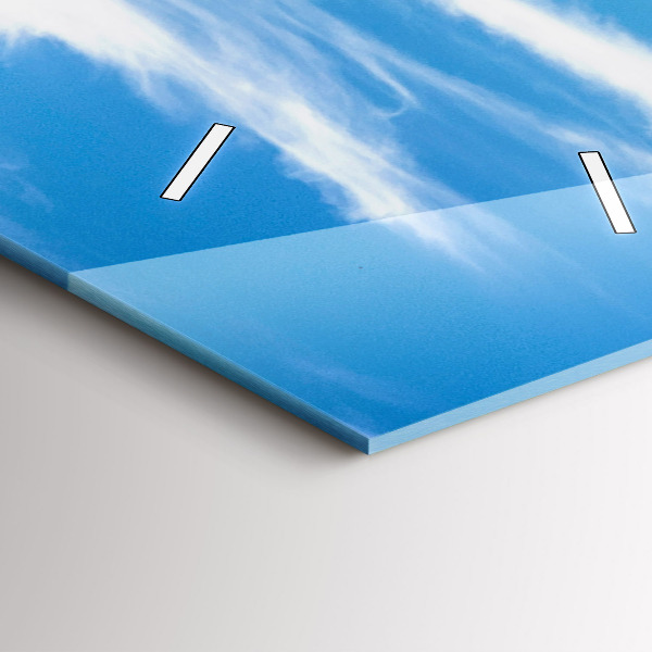 Vertikale Uhr Chamonix-Tal, Französische Alpen