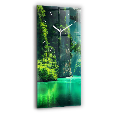 Vertikale Uhr mit motiv Naturlandschaft in Thailand