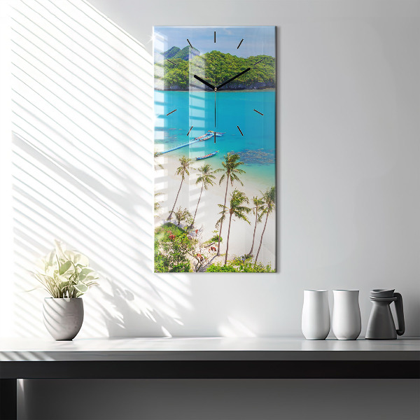 Vertikale Uhr Nationalpark Thailand