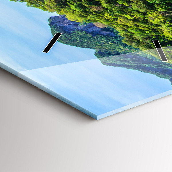 Vertikale Uhr Nationalpark Thailand