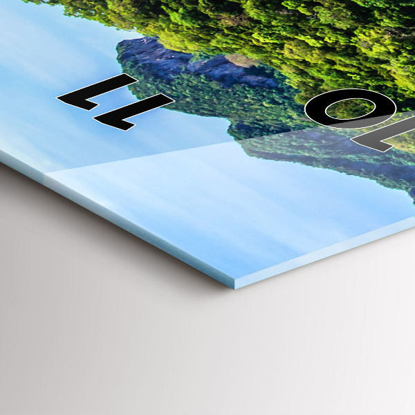 Vertikale Uhr Nationalpark Thailand