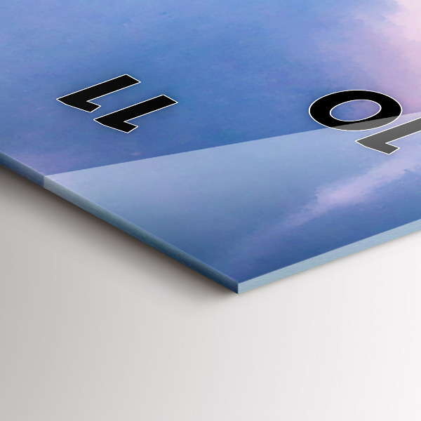 Vertikale Uhr Geysir auf der Insel Island