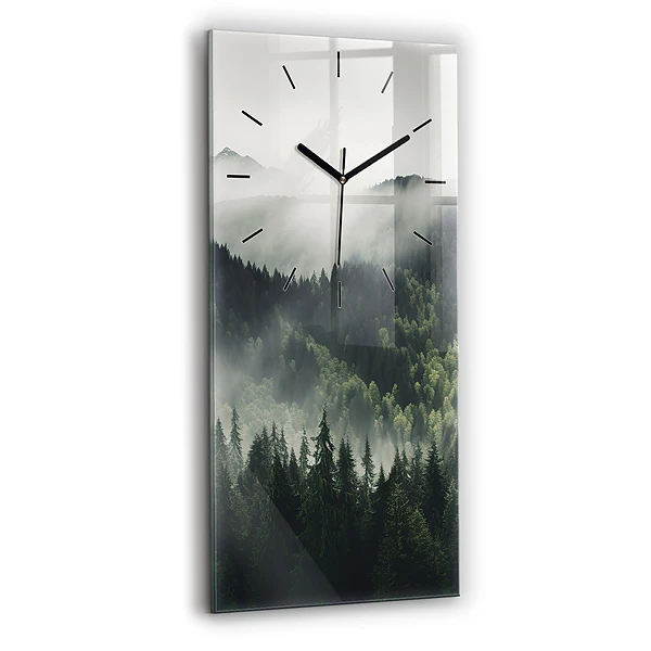 Vertikale Uhr Wald-Landschaft