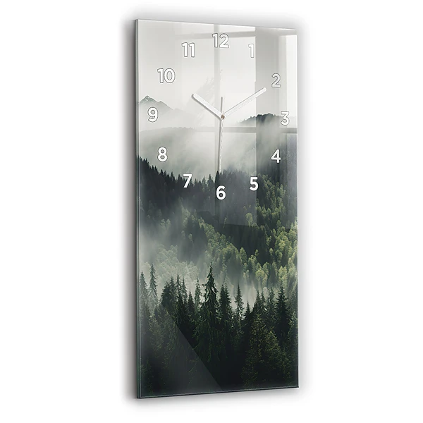 Vertikale Uhr Wald-Landschaft