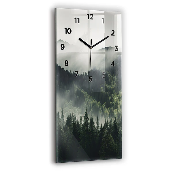 Vertikale Uhr Wald-Landschaft