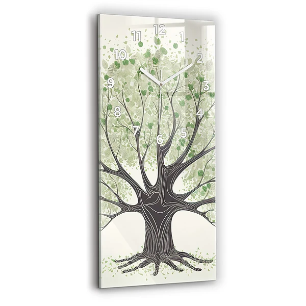 Vertikale Uhr Großer Baum Natur