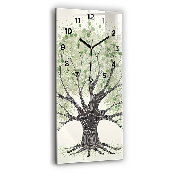 Vertikale Uhr Großer Baum Natur