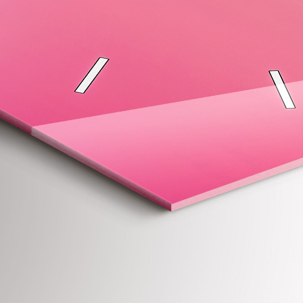 Vertikale Uhr mit motiv Himmel mit Farbverlauf