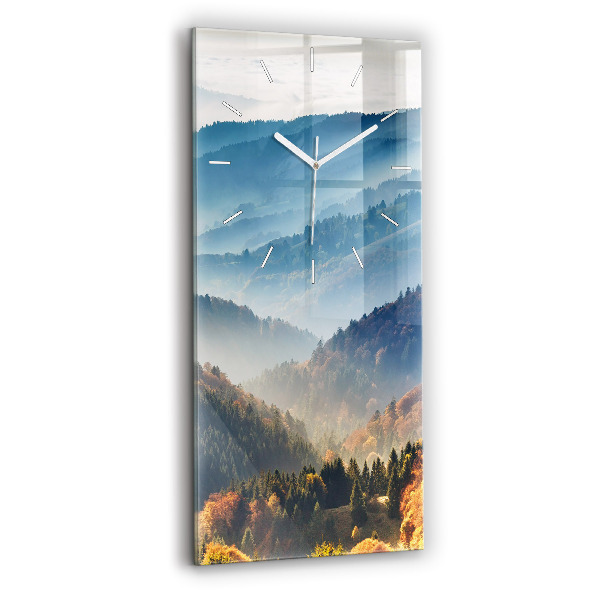 Vertikale Uhr Berglandschaft