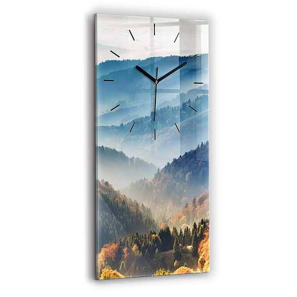 Vertikale Uhr Berglandschaft