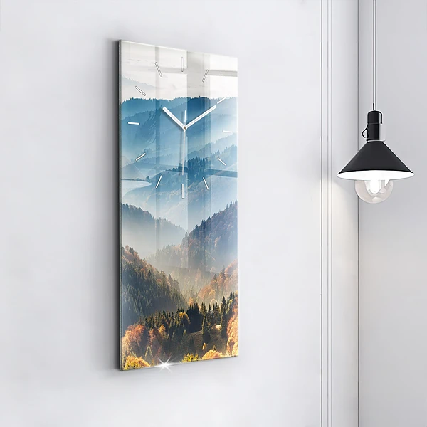 Vertikale Uhr Berglandschaft