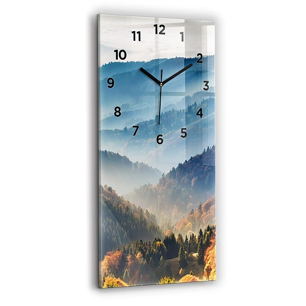 Vertikale Uhr Berglandschaft