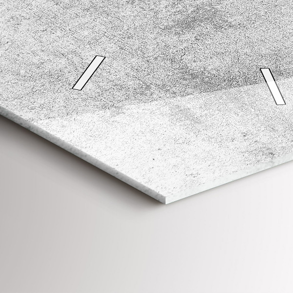 Vertikale Uhr Betonwand