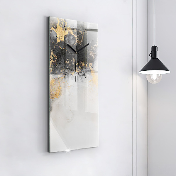 Vertikale Uhr Kunstvoller Marmor
