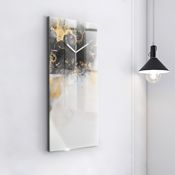 Vertikale Uhr Kunstvoller Marmor