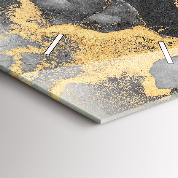 Vertikale Uhr Kunstvoller Marmor