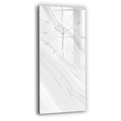 Vertikale Uhr mit motiv Dekorativer Marmor