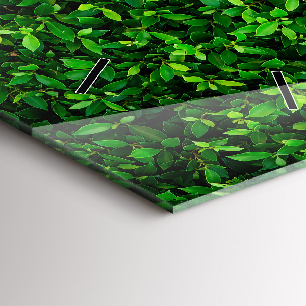 Vertikale Uhr Heckenblätter