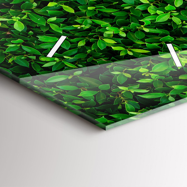 Vertikale Uhr Heckenblätter