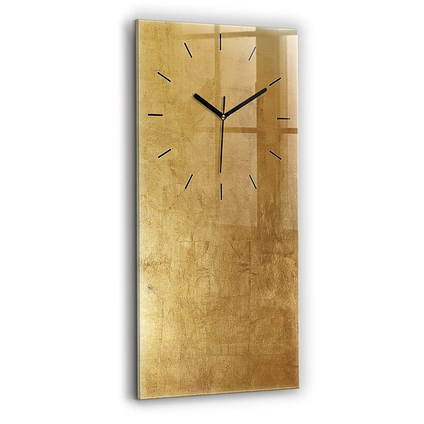 Vertikale Uhr Dekorative Leinwand