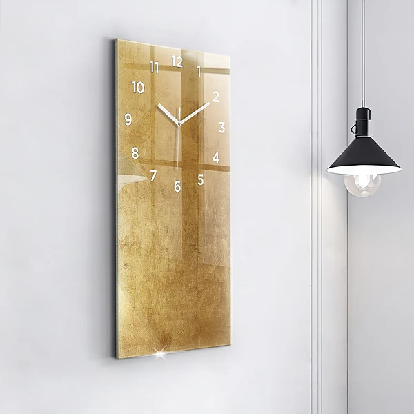 Vertikale Uhr Dekorative Leinwand