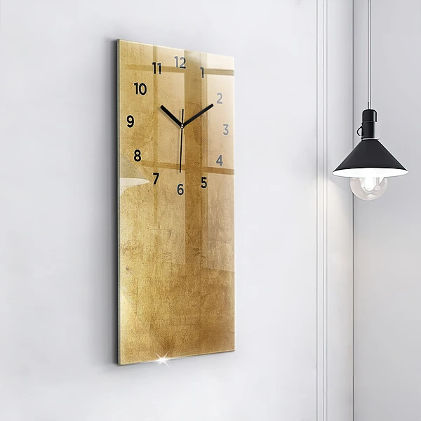 Vertikale Uhr Dekorative Leinwand