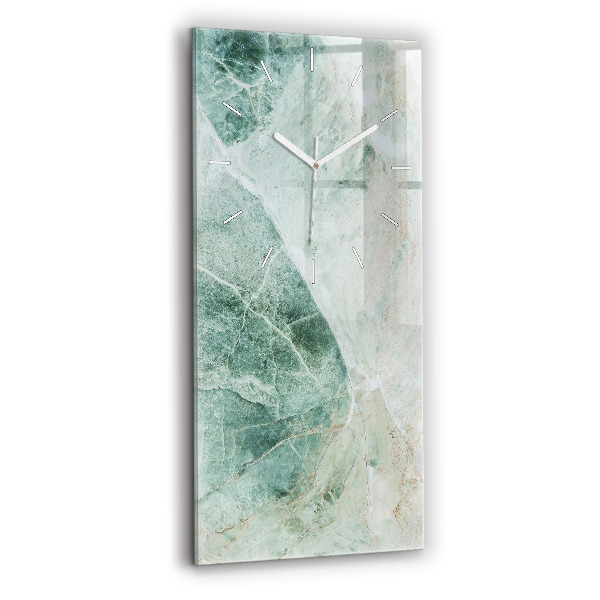 Vertikale Uhr mit motiv Marmor Stein Textur