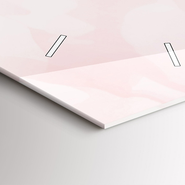 Vertikale Uhr Blühende Rosen