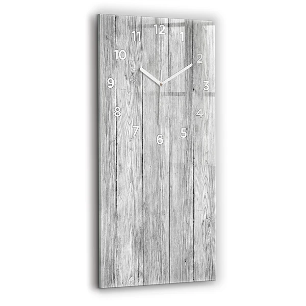 Vertikale Uhr Holztafeln