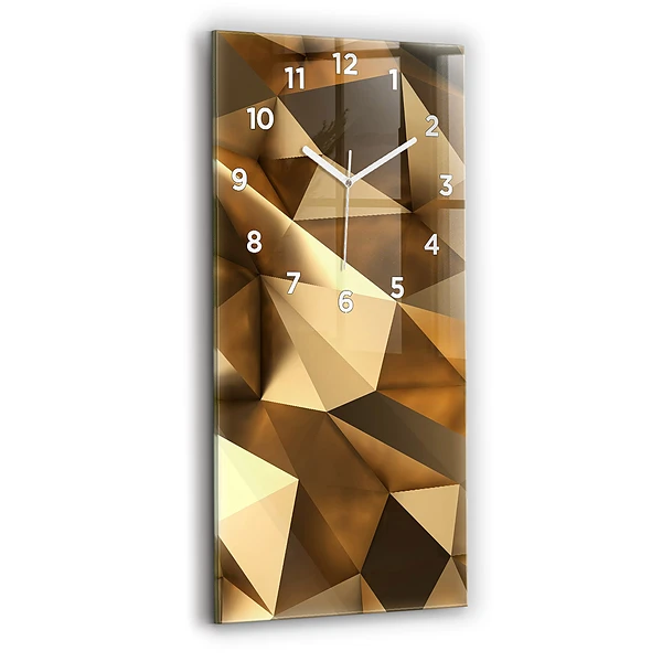 Vertikale Uhr Geometrische Textur