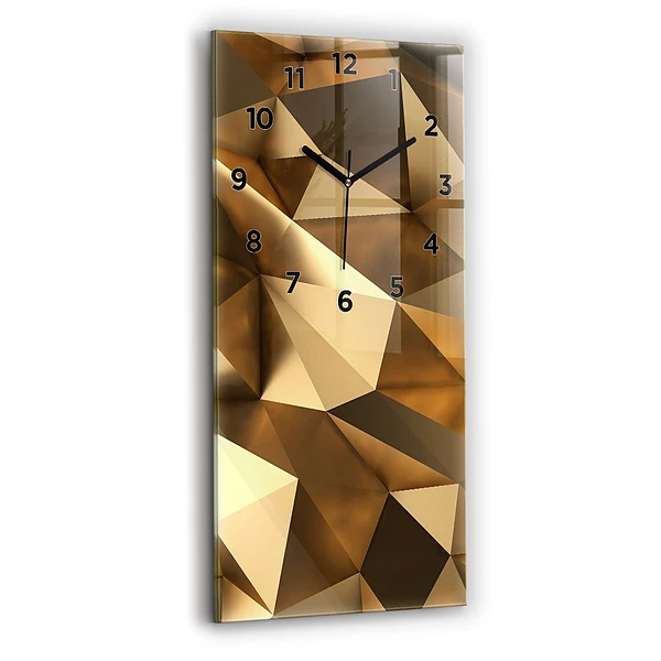 Vertikale Uhr Geometrische Textur
