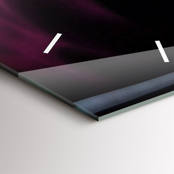 Vertikale Uhr Rotwein