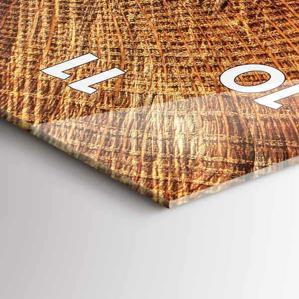 Vertikale Uhr Alter Baumstamm